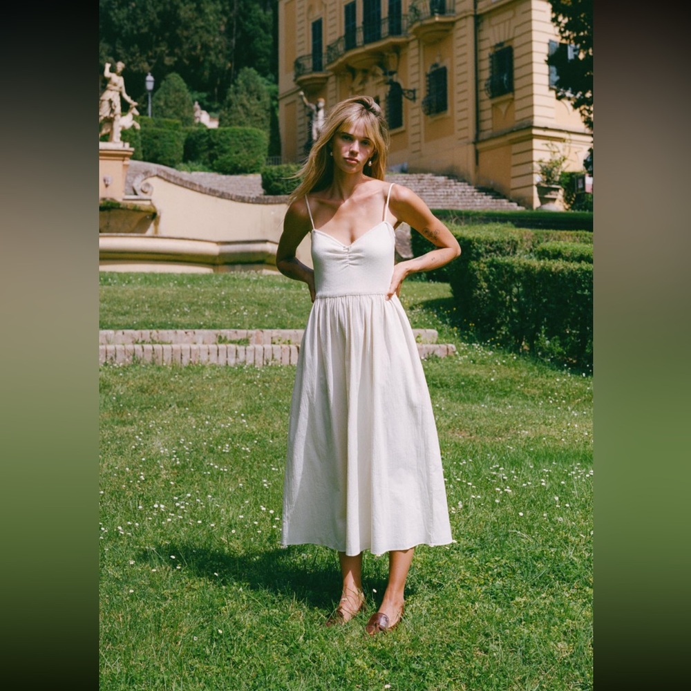 Christy Dawn Bernice Dress in Natural